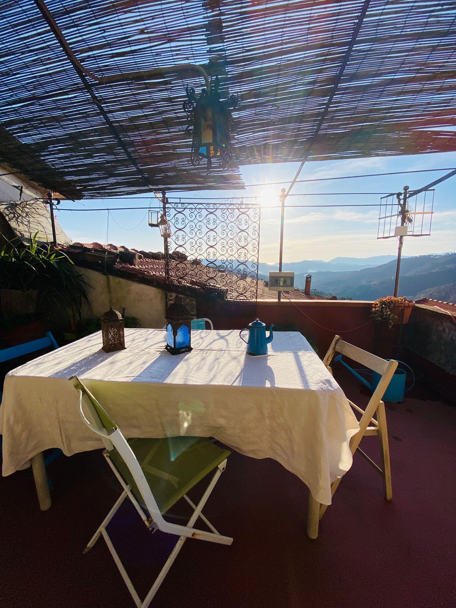 Terratetto con terrazza panoramica 